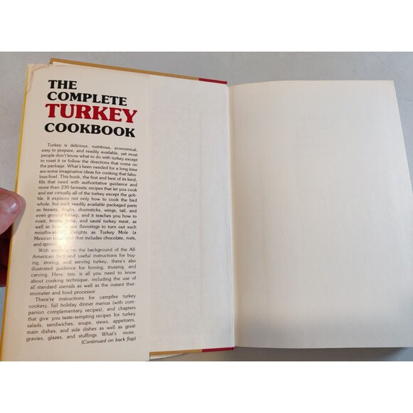 The Great Year-Round Turkey Cookbook by Anita Borghese HCDJ - Picture 9 of 11